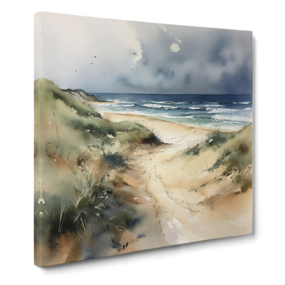 Beach Watercolour Art Prints
