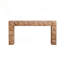 Console 59,06 "avec sculptures en relief 3D