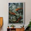 Tres Koi II - cadre photo, impression sur toile-419714421-419714890