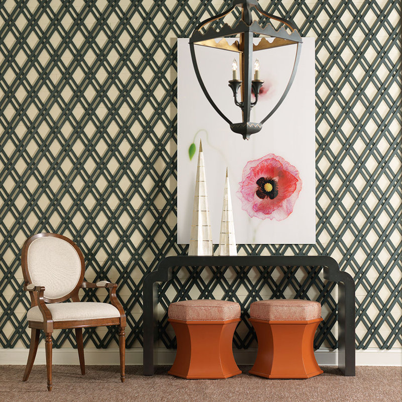 Hampton Linen Armchair, Bordeaux