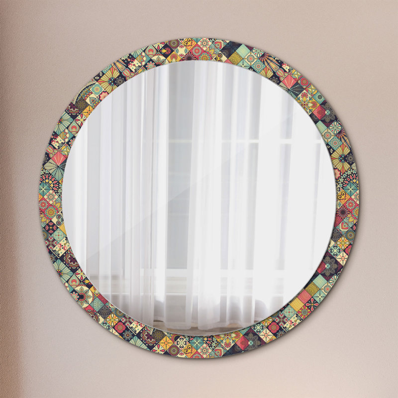 Huldar Glass Flat Wall Mirror