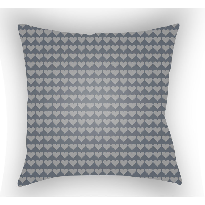 Coussin Littles, H 18 po x l 18" x P 4 po, Gris