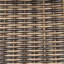 Banc d'extérieur en bois d'acacia (ensemble de 2), finition teck + osier gris-1287587745