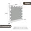Soufian Iron Rectangle Floor Mirror