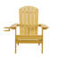 Chaise Adirondack pliante en plastique Tranquilo Depot-70080775