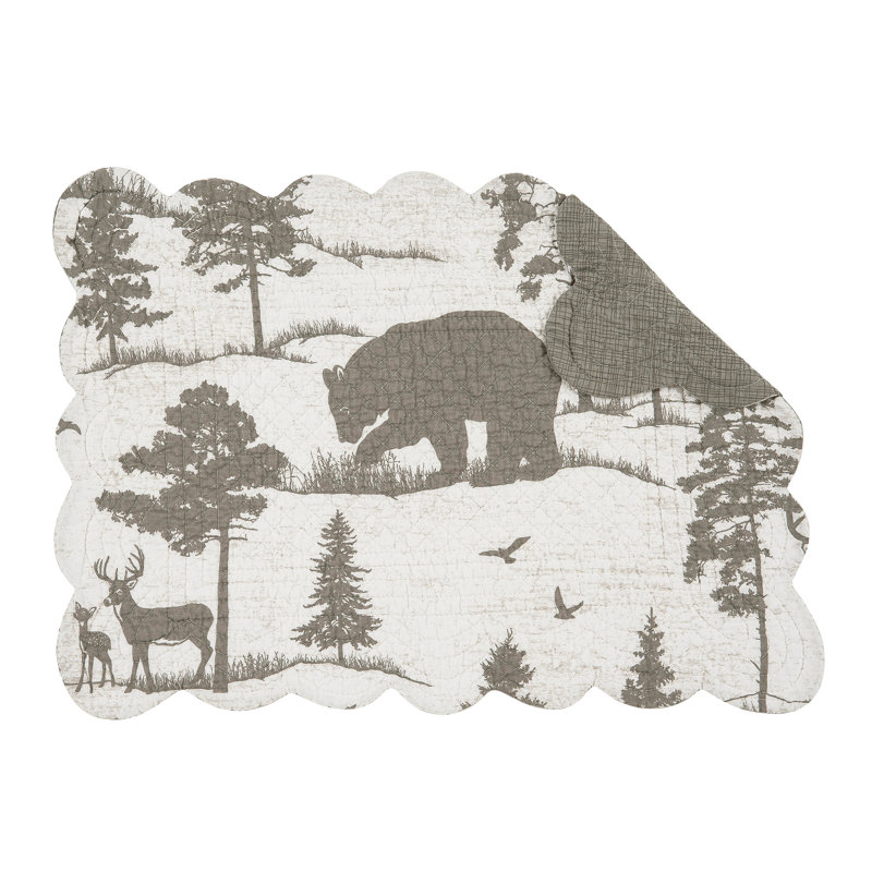 Napperon en coton 19 "Aleithia