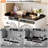 Washer And Dryer Countertop, Wood Shelf Topper-126144122