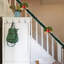 Décoration de guirlande de guirlande de Noël artificielle pour arbre de Noël, manteau de cheminée, rampe d'escalier