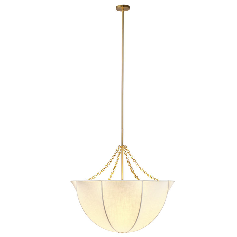 Aire 4 - Light Chandelier, Off-White