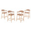 Tabouret de bar scandinave rembourré avec pieds en bois et dossier courbé-1786285508-1710128785-1710128799