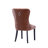 DY-TN1296S-LN-CREAM 20.3'' H Tufted Faux Leather Upholstered Side Chair-100752892