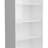 Tall 2-Door Storage Cabinet w/ Shelves - White Utility Organizer - W29"