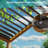 Patio Aluminum Metal Frame Pergola, Freestanding Lighted Patio Pergola with Adjustable Louvered Roof for Outdoor-104989224-104989226