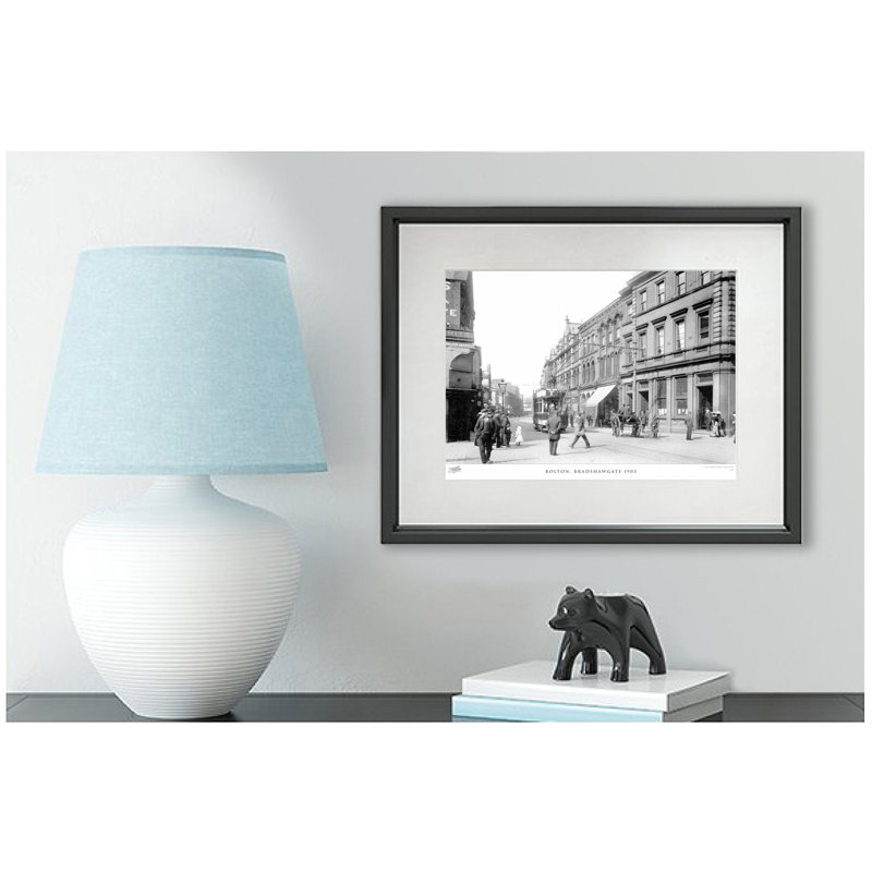 Bolton, Bradshawgate 1903 by Francis Frith - Single Picture Frame Print, 40cm H x 50cm W x 2.3cm D