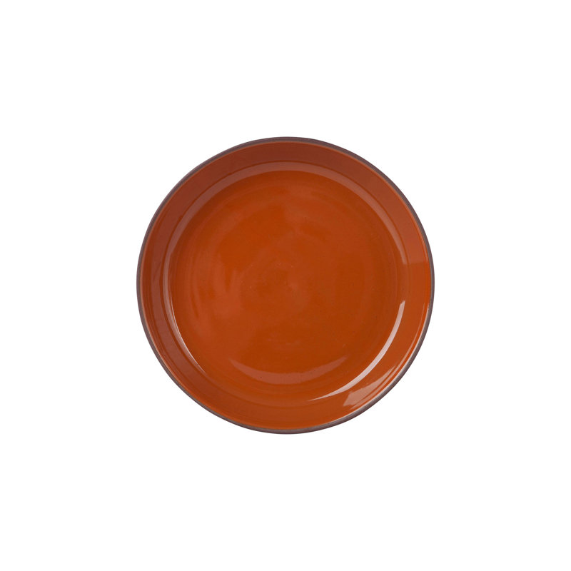 Maxwell & Williams deep sienna dinner plate, ceramic, terracotta, 19 x 3cm