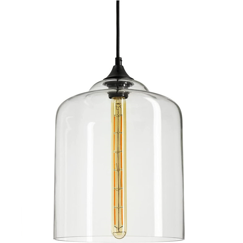 Luminaire suspendu simple à 1 lumière DEL