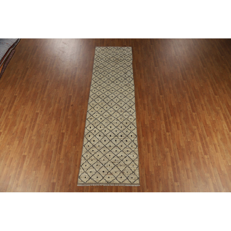 Tapis de couloir oriental marocain Trellis