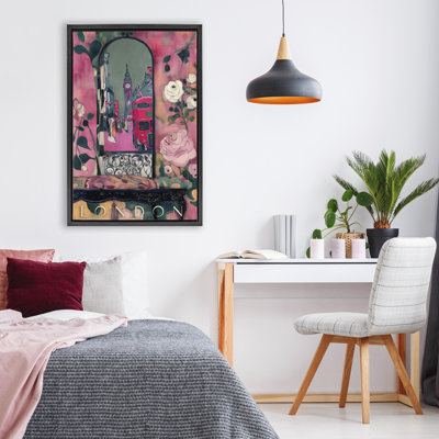London Spring Street View Floating Frame, design by Annabelle Hall