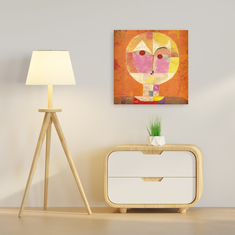 Impression d'art contemporain abstrait Senecio, H 24 po x l 24 po