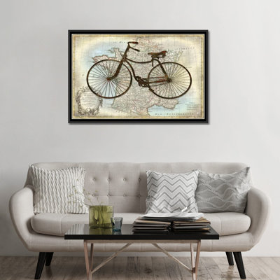 «Bike France», impression sur toile