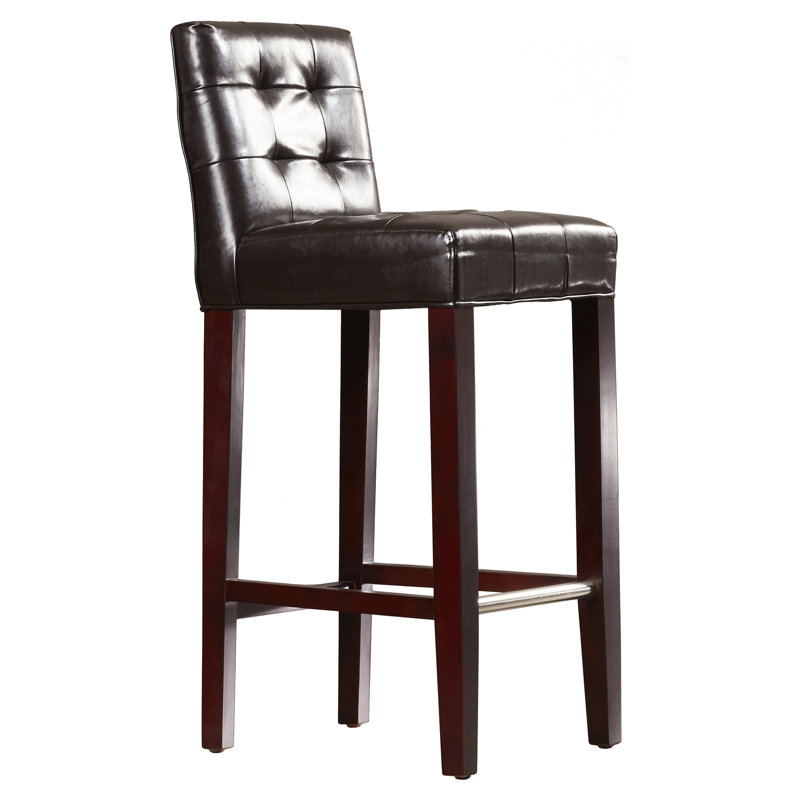 Tabouret de bar 30 po Thompson, Similicuir brun