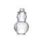 Handmade Glass Tall Snowman Figurine-1120540978