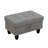 Yeni 28.5" Wide Upholstered Storage Ottoman-224117044