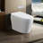 Tankless Smart Toilet With Built-In Bidet, Auto Flush, Heated Seat, Warm Water And Dry, Remote Control