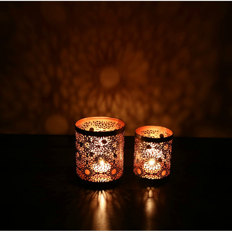 Metal Tabletop Votive Holder
