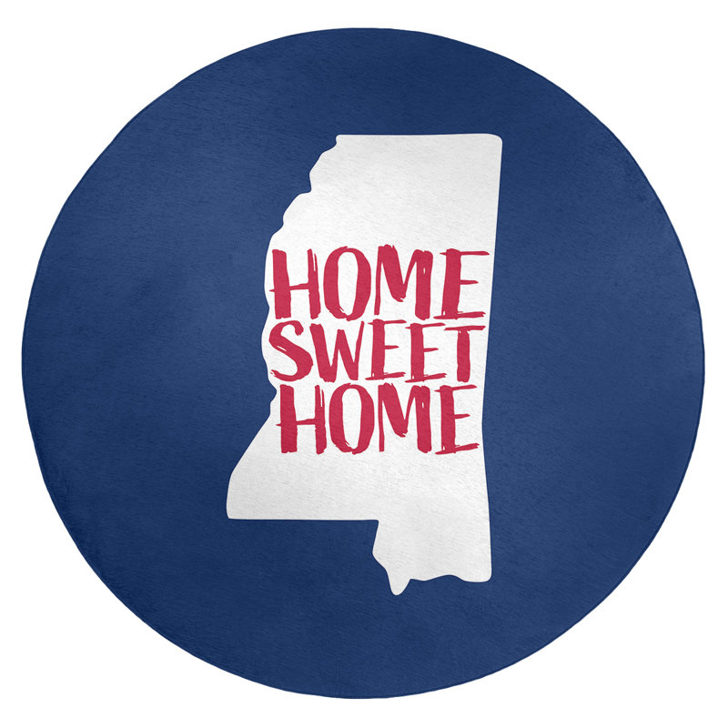Tapis en poly-chenille mississippi à la maison