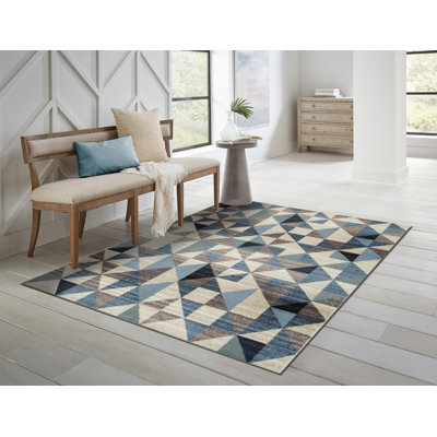 Jadarrius Performance Geometric Indoor Rug