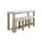 D1321 Console Sofa Table With Stools