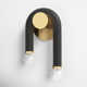 Jeremy 2 Light Steel Dimmable Armed Sconce