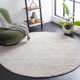 Cleodora Dots Handmade Area Rug in Ivory/Blue
