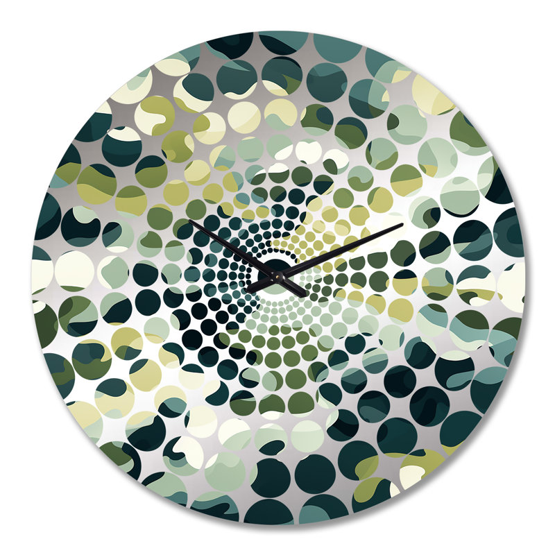 Horloge murale rétro Camo Nostalgia, Très grand