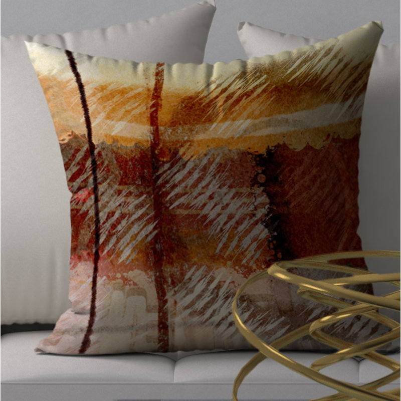 Housse et insert d'oreiller carré Finest, 18" x 18"