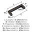 Monument 3 inch (76mm) Centre-to-Centre Oil-Rubbed Bronze Cabinet Pull - 25 Pack-111778633-111778629
