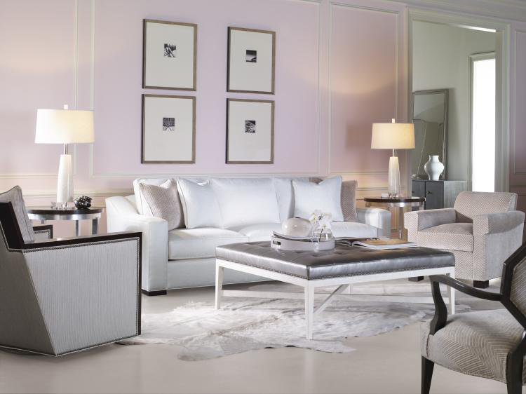 Armanti Sofa, Parchment Polyester 71582L14, City Dark