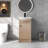 18.1'' Single Bathroom Vanity with Porcelain Top
