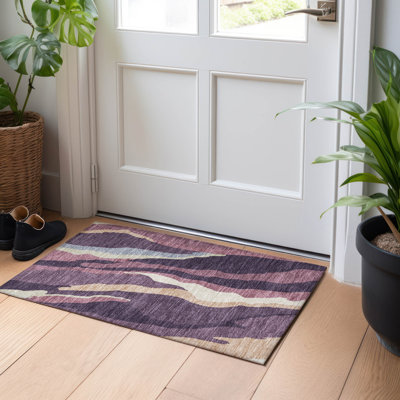 Machine Washable Indoor/Outdoor Chayden ACN1047 Rug