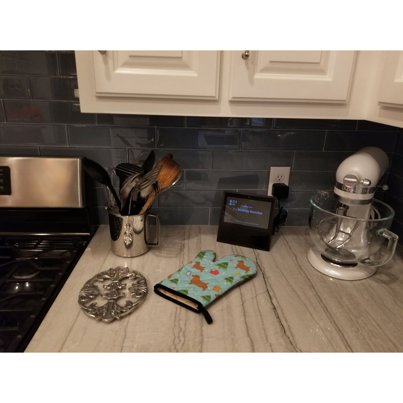 The Holiday Aisle® Silloth Polyester Oven Mitt