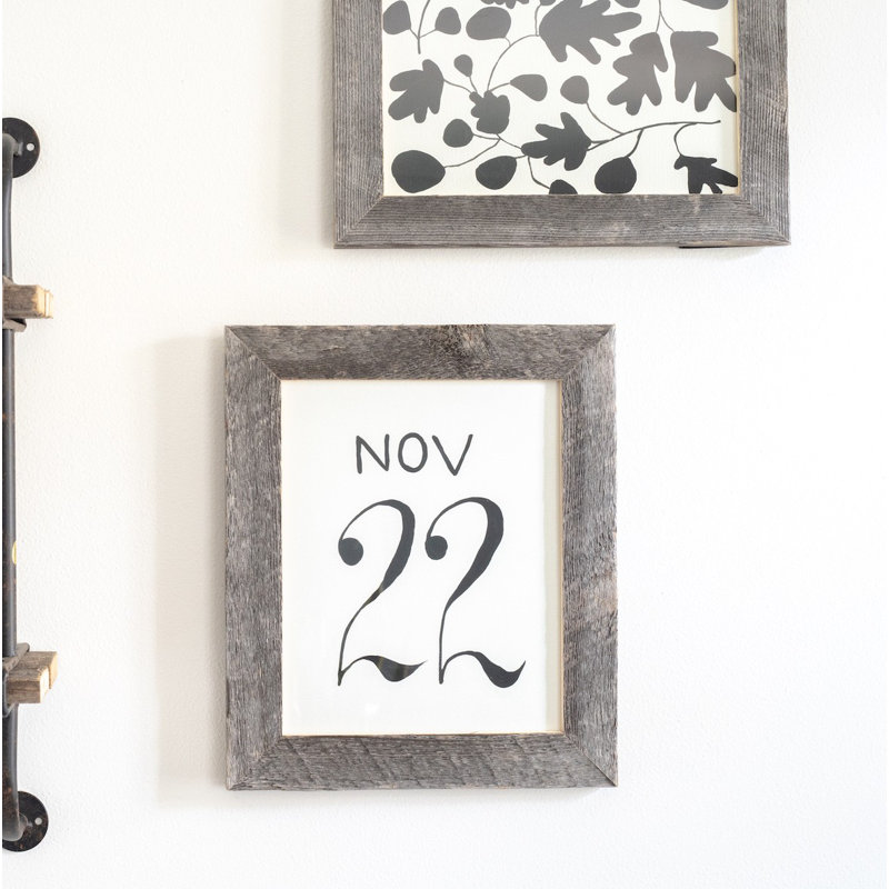 Cadre photo simple Bianca-Maria, Gris, 22 po x 24 po