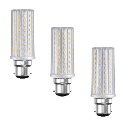 B22 LED-Glühbirne No Flicker 220V B22 Sockel 14W Flicker Maisbirne SMS 2835 Chip