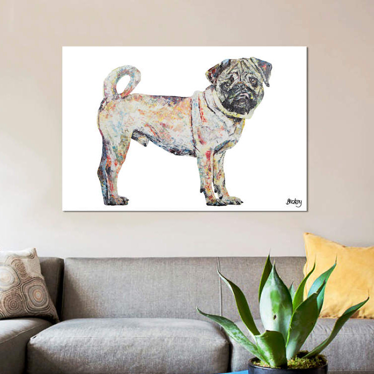 Becksy - Wrapped Canvas Print, 66.04 cm H x 45.72 cm W x 1.91 cm D