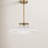 Chessa 1-Light Pendant in White-602801149-602801146