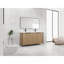 60" Freestanding Bathroom Vanity with Double Resin Sink & 4 Soft-Close Cabinet Doors