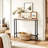 1-Piece Set Triamine + Iron 39.37in With Power Strip Foyer Table-309685462