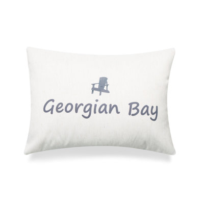 Georgian Bay With Polyester Insert Pillow