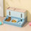 Distributeur de nourriture et d'eau 3 en 1 pour chiot chaton