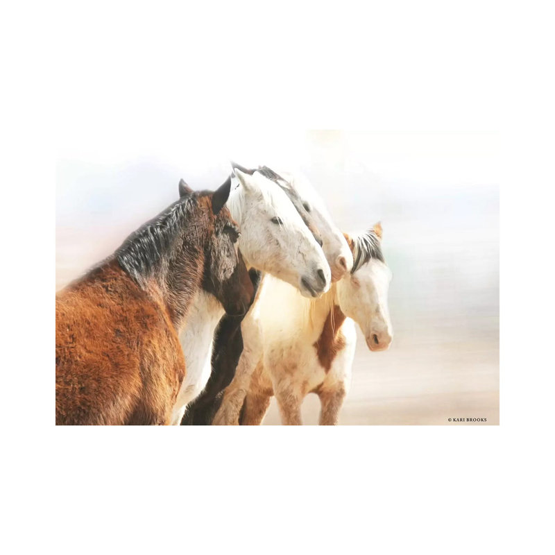 The Gathering by Kari Brooks - Print on Canvas, 45.72cm H x 66.04cm W x 3.81cm D, Wrapped Canvas